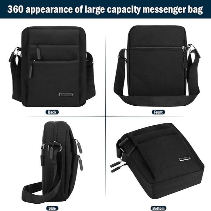 METROSAFE – Waterproof Men's Shoulder Bag with Anti-Theft Design - Image 3