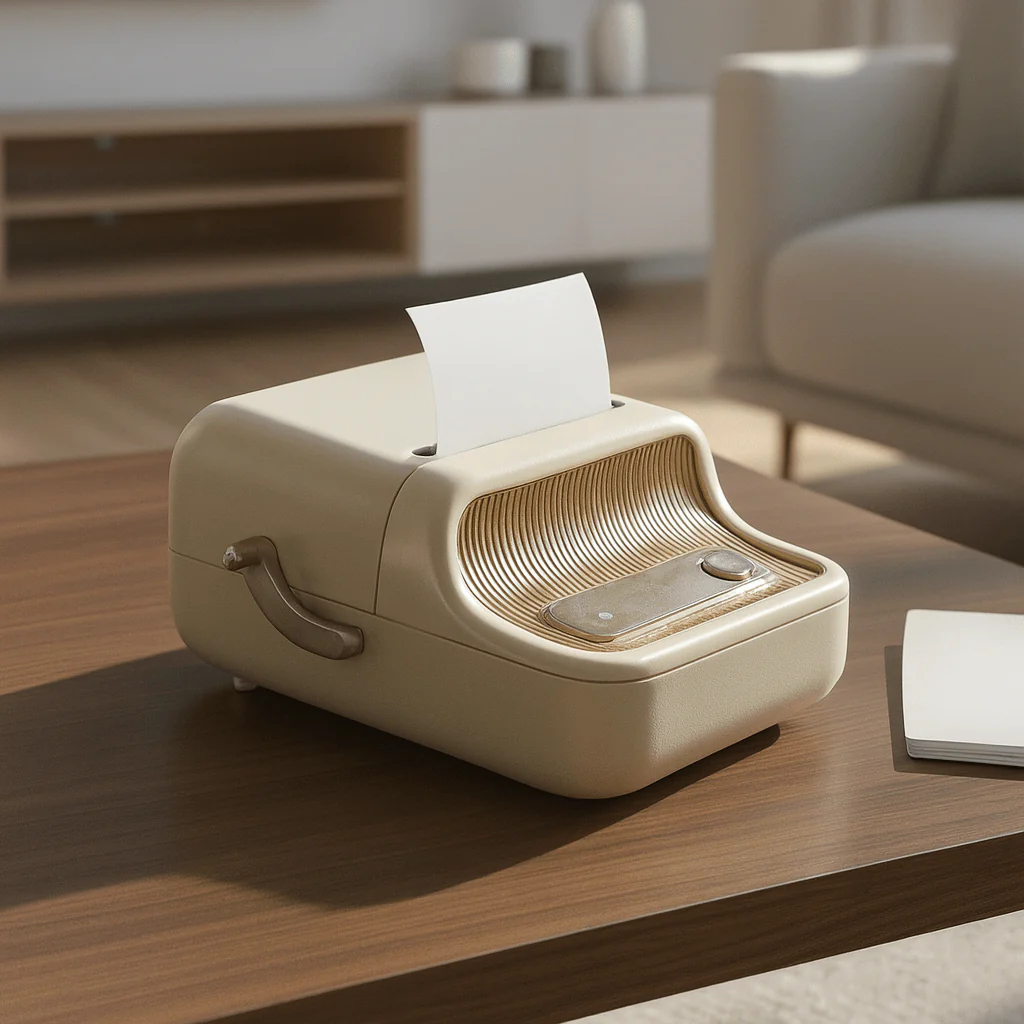 MICROLABEL – Compact Wireless Mini Thermal Printer