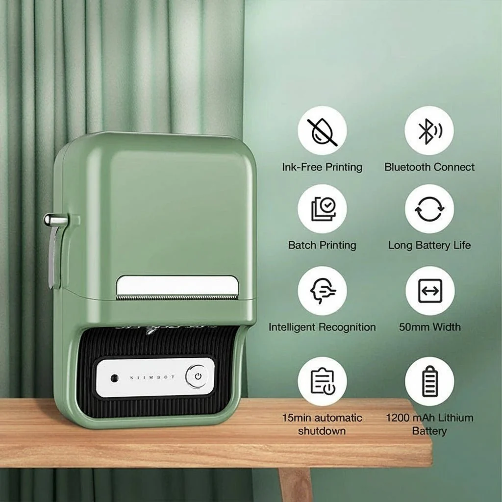 MICROLABEL – Compact Wireless Mini Thermal Printer - Image 6