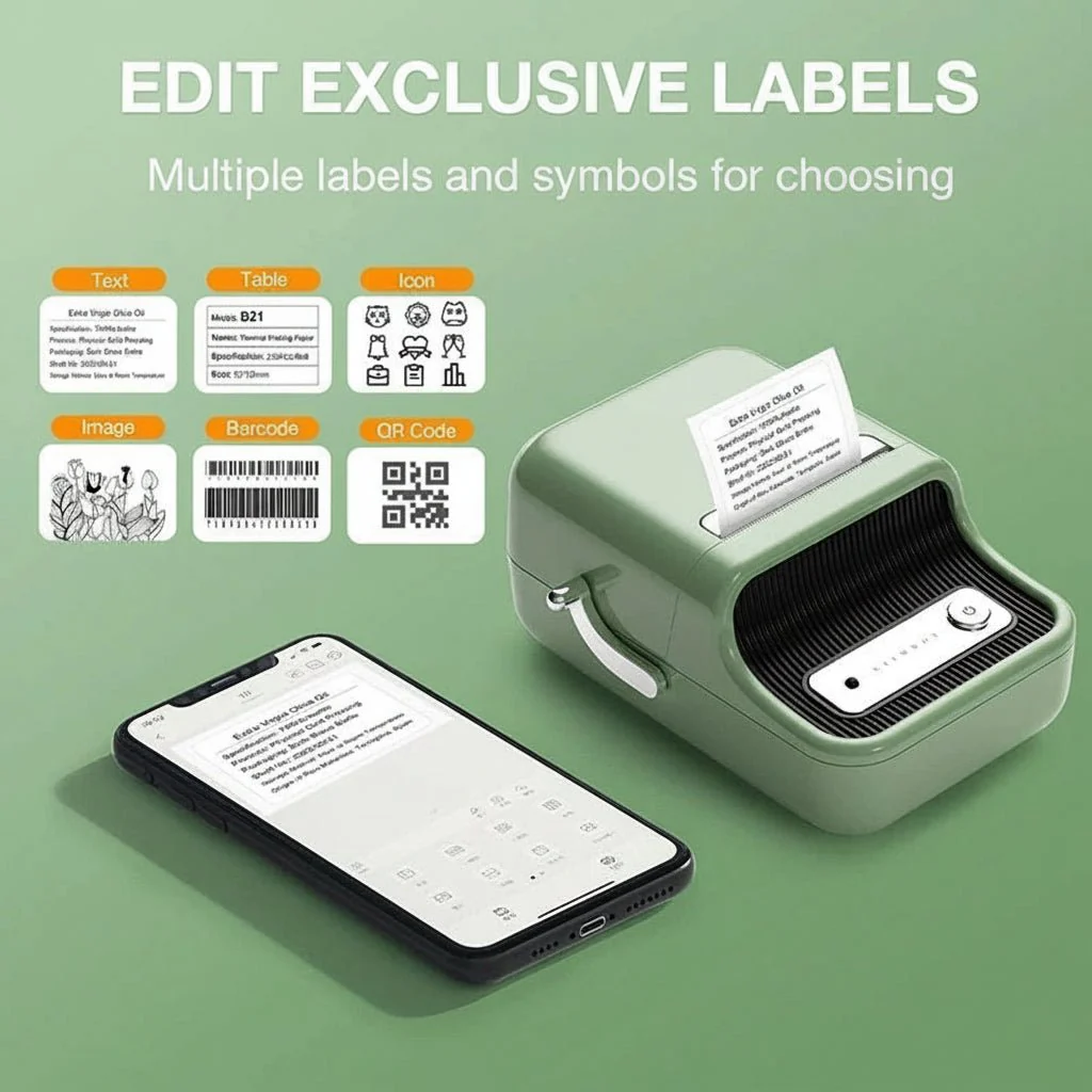 MICROLABEL – Compact Wireless Mini Thermal Printer - Image 7