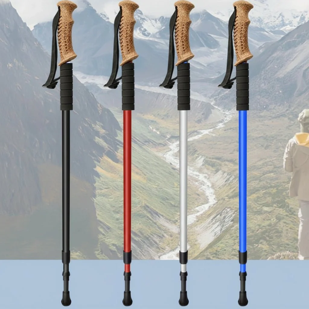 MILEFORGE – Ultra-light adjustable trekking poles made of aluminum alloy for long trails - Image 6