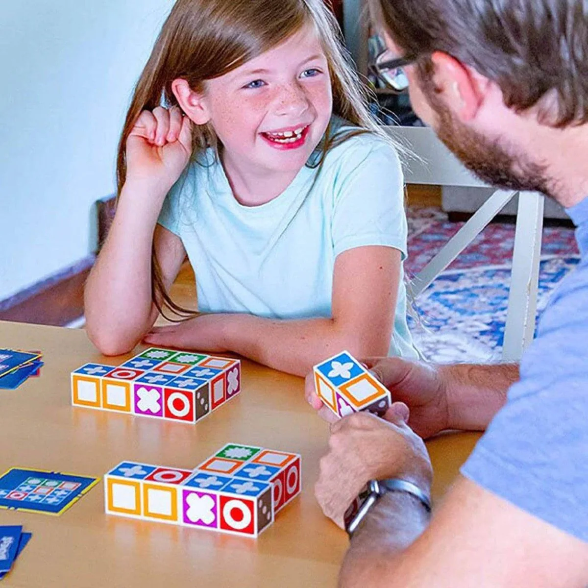 MINDMATCH – 60 cards pattern matching game with 20 colorful blocks for children & families - Image 4