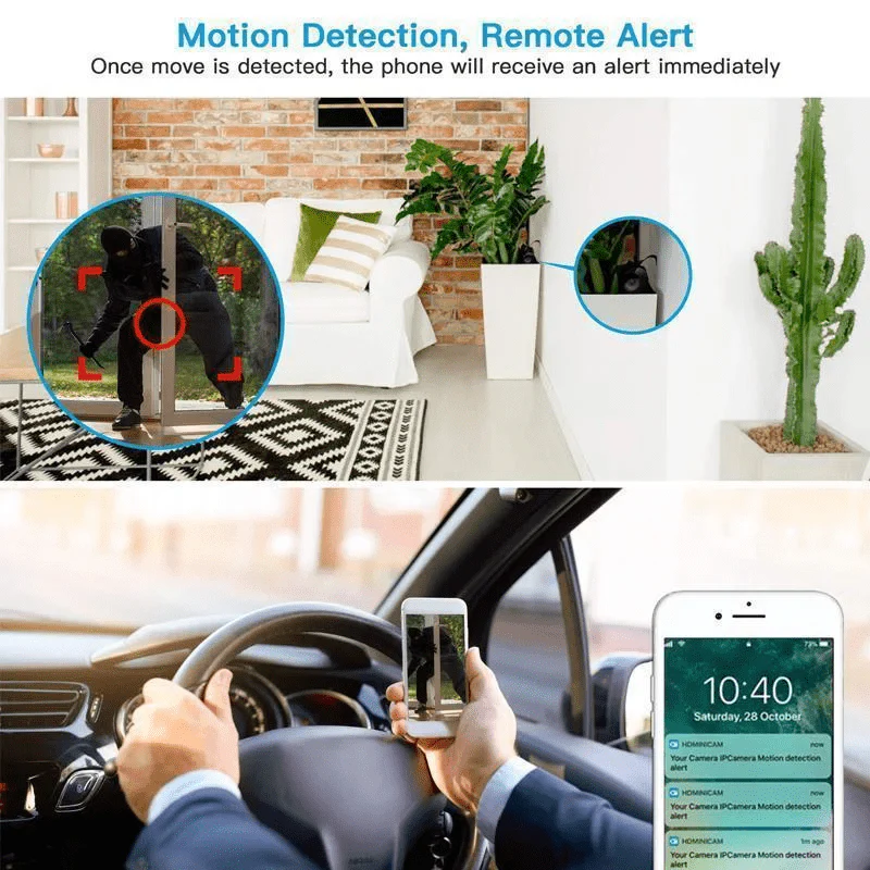 MINICAM 1080P - Compact security camera with night vision & app control - Image 11