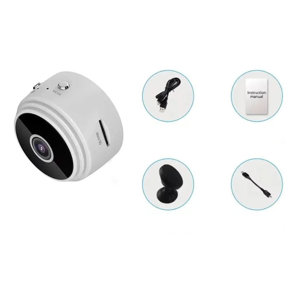 MINICAM 1080P - Compact security camera with night vision & app control - Image 15