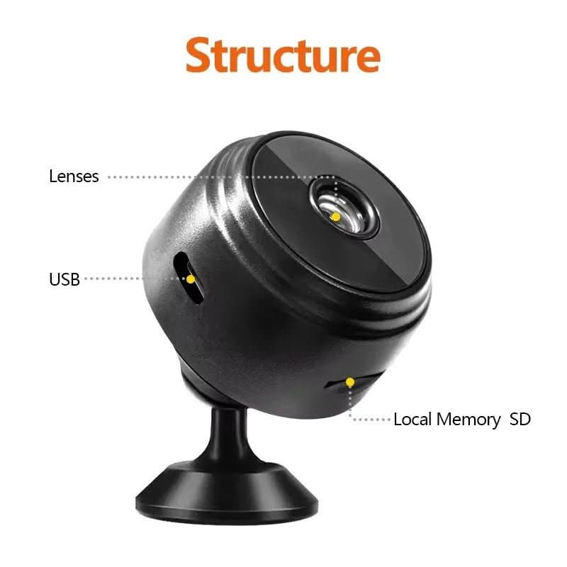MINICAM 1080P - Compact security camera with night vision & app control - Image 21