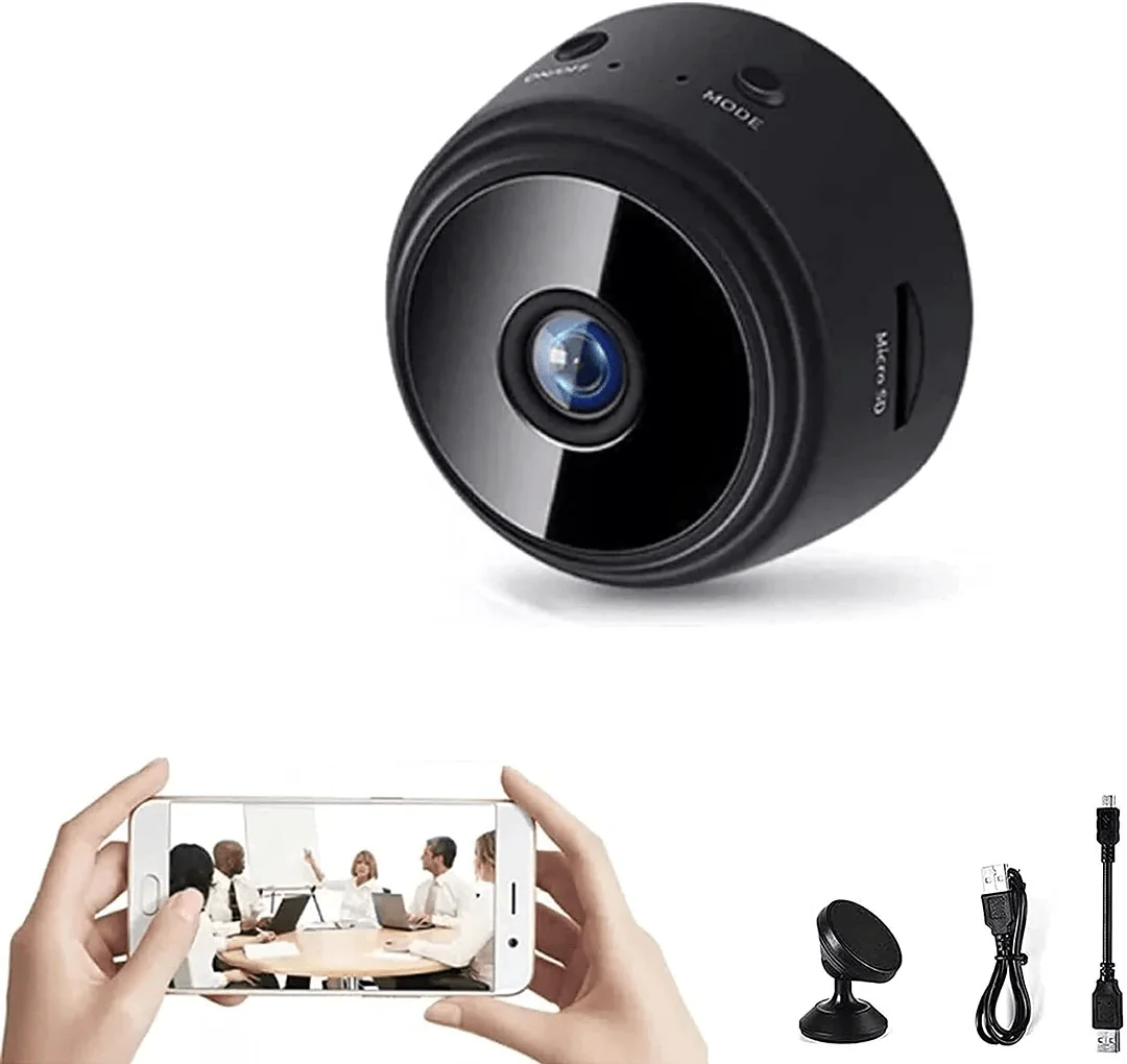 MINICAM 1080P - Compact security camera with night vision & app control - Image 9