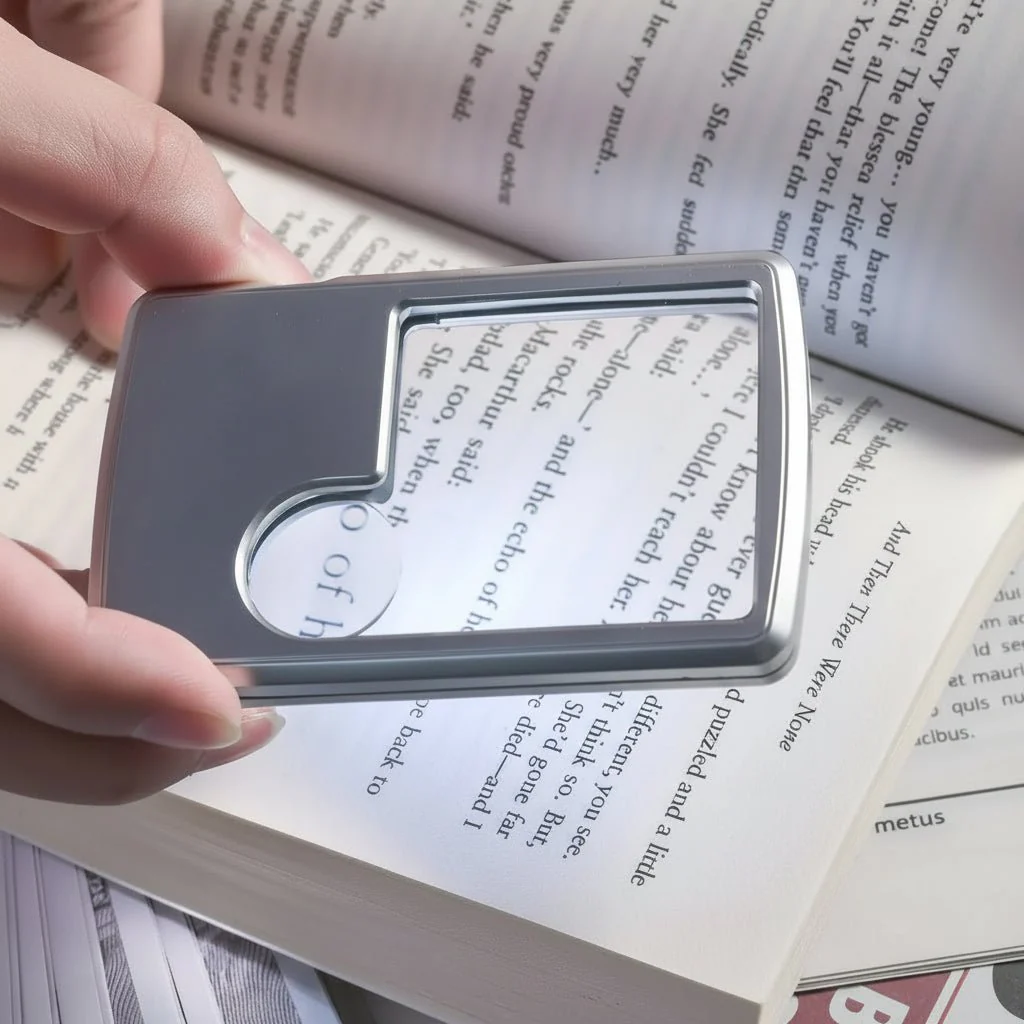 MINISICHT – LED Pocket Magnifier with 3x / 6x Magnification for Precise Details - Image 2