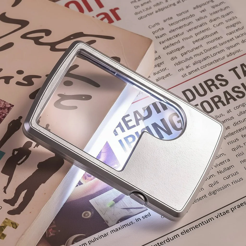 MINISICHT – LED Pocket Magnifier with 3x / 6x Magnification for Precise Details - Image 3