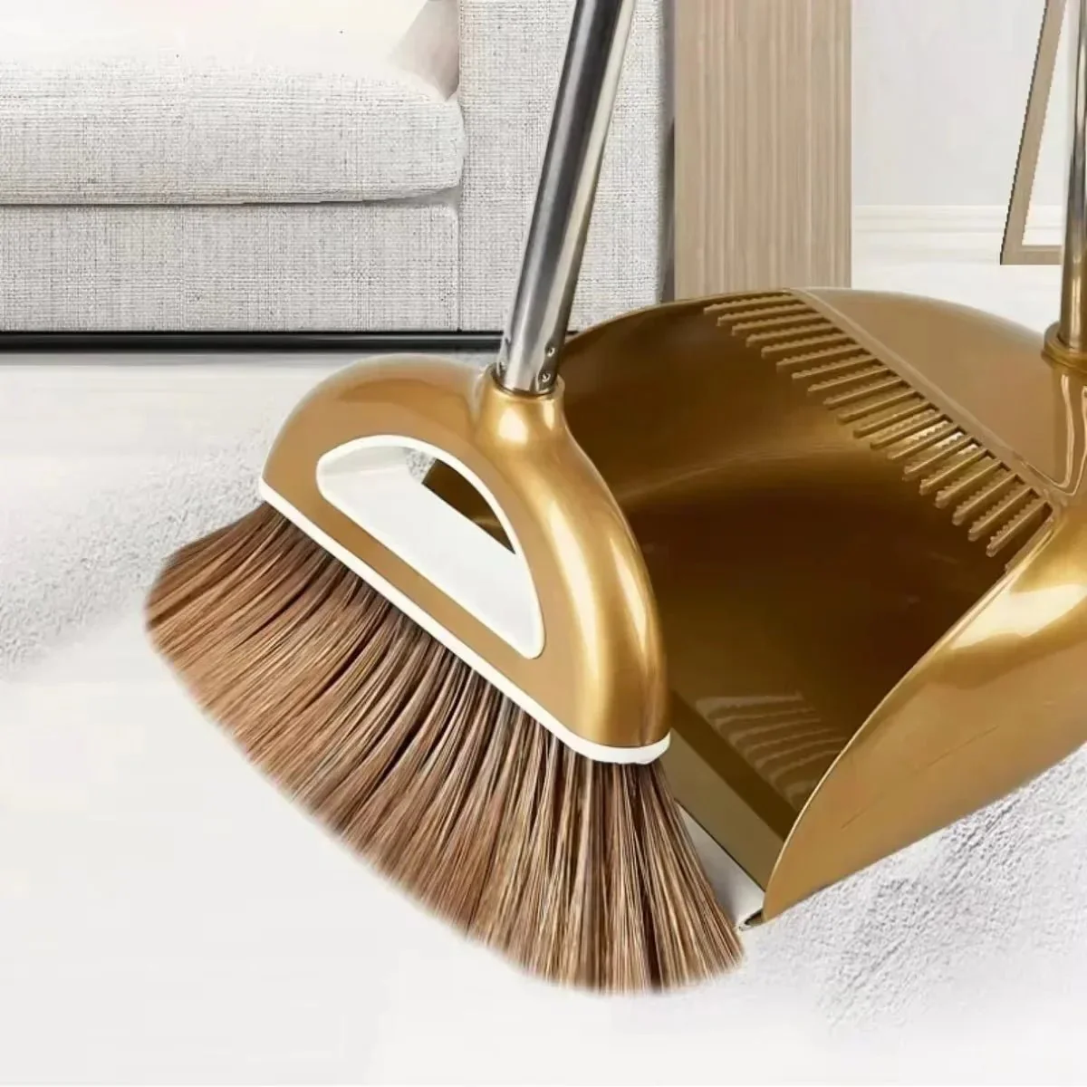 MINISWEEP – Magical Broom and Dustpan Set Made of Plastic Cleaning Tools for Home - Image 3