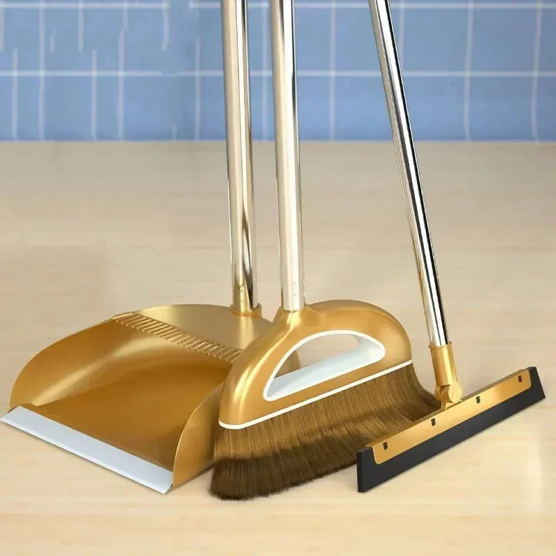 MINISWEEP – Magical Broom and Dustpan Set Made of Plastic Cleaning Tools for Home - Image 4