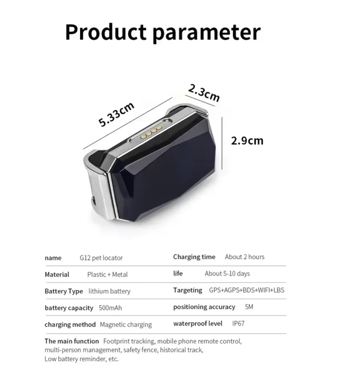 MiniTrack G12 - real-time GPS tracker for maximum safety in everyday life - Image 3