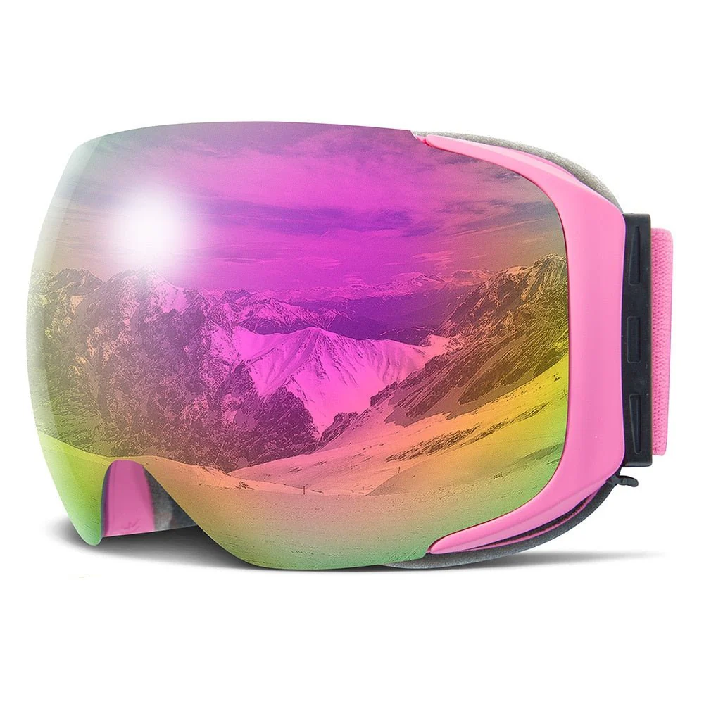 MIRRORMAX SHIFT – Magnetic Premium Ski Goggles with UV400 & Anti-Fog Mirror Optics - Image 2