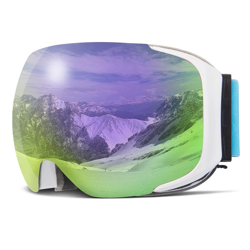 MIRRORMAX SHIFT – Magnetic Premium Ski Goggles with UV400 & Anti-Fog Mirror Optics - Image 6