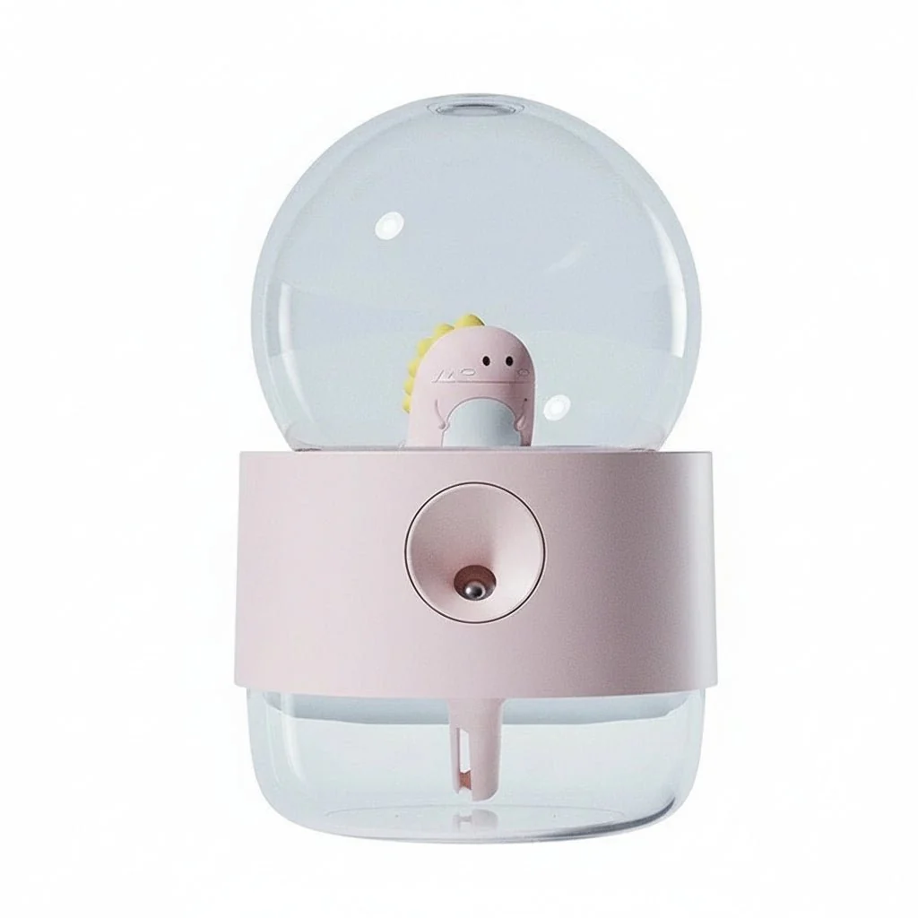MISTMELO – Cute wireless rechargeable humidifier with music box and night lamp - Image 7