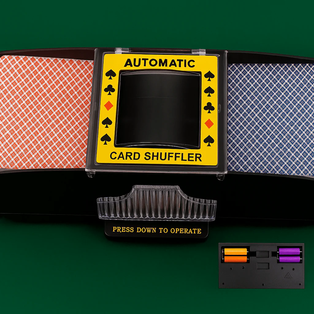 MIXTRIQ – Automatic electric card shuffler (USB- and battery-powered for 1–2 card decks) - Image 10