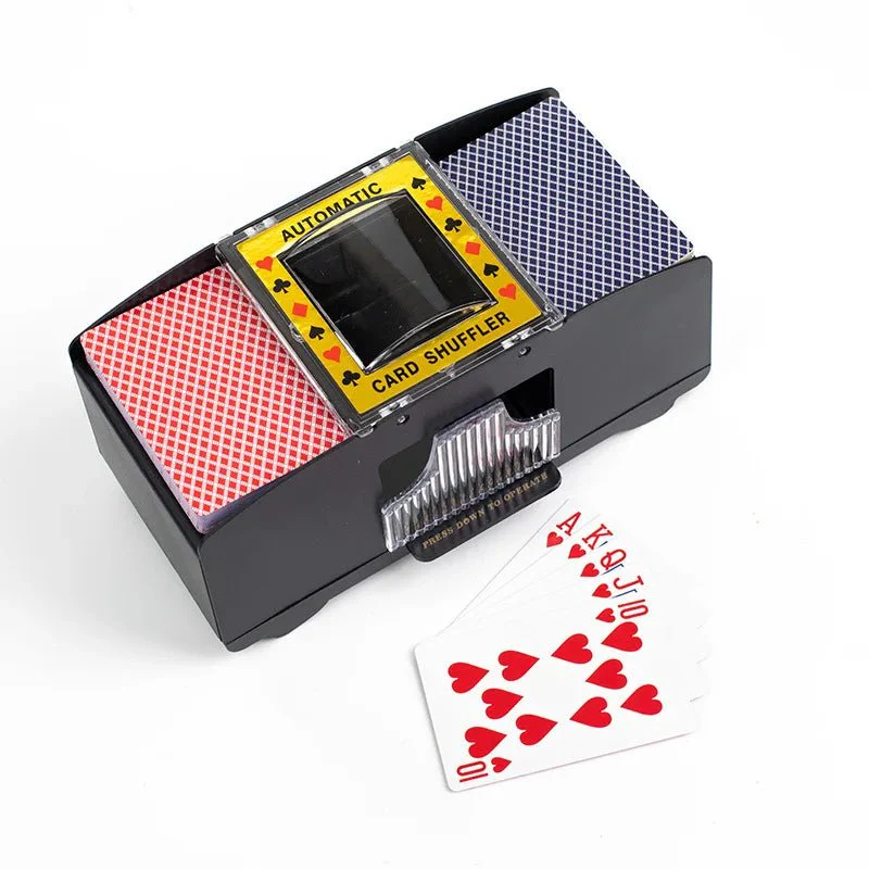 MIXTRIQ – Automatic electric card shuffler (USB- and battery-powered for 1–2 card decks) - Image 4
