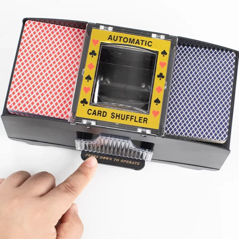 MIXTRIQ – Automatic electric card shuffler (USB- and battery-powered for 1–2 card decks) - Image 6