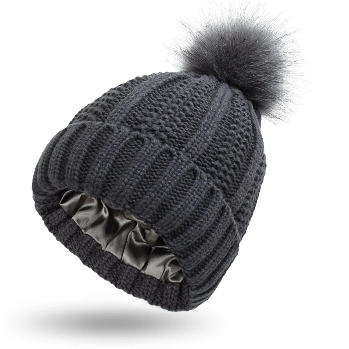 MODACAP – Antistatic Pom-Pom Beanie for Healthy Hair Protection - Image 6