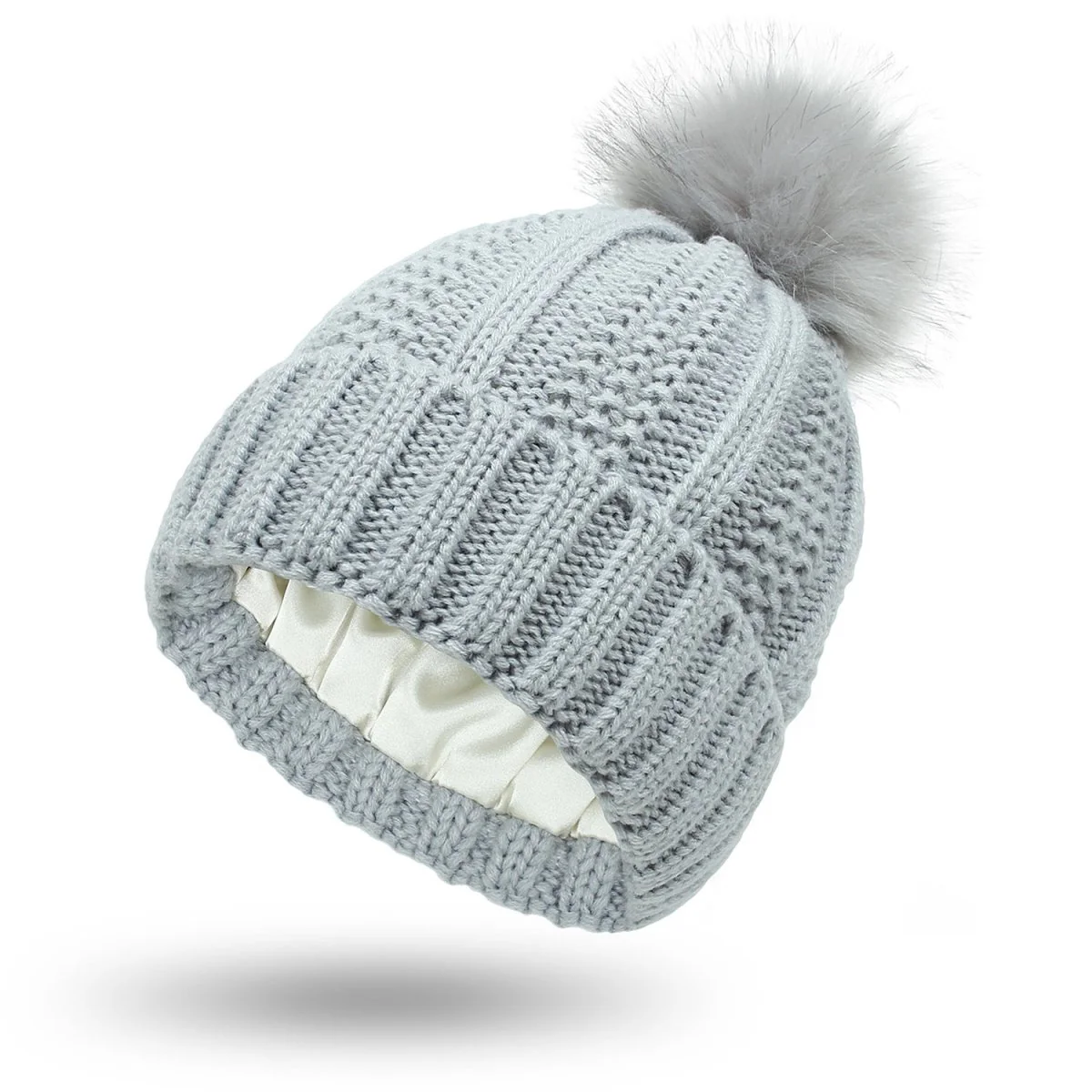 MODACAP – Antistatic Pom-Pom Beanie for Healthy Hair Protection - Image 8