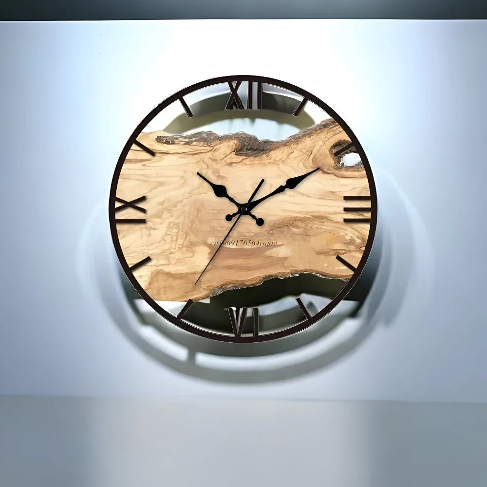 MODUCRYS – Elegant clear acrylic wall clock for modern minimalist home decor - Image 6