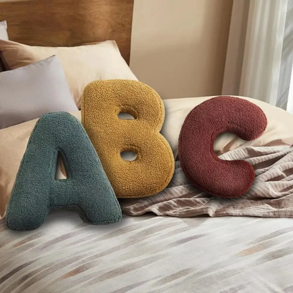 MONOGRA – Velvet Letter Cushion for Personal Home Accents - Image 2