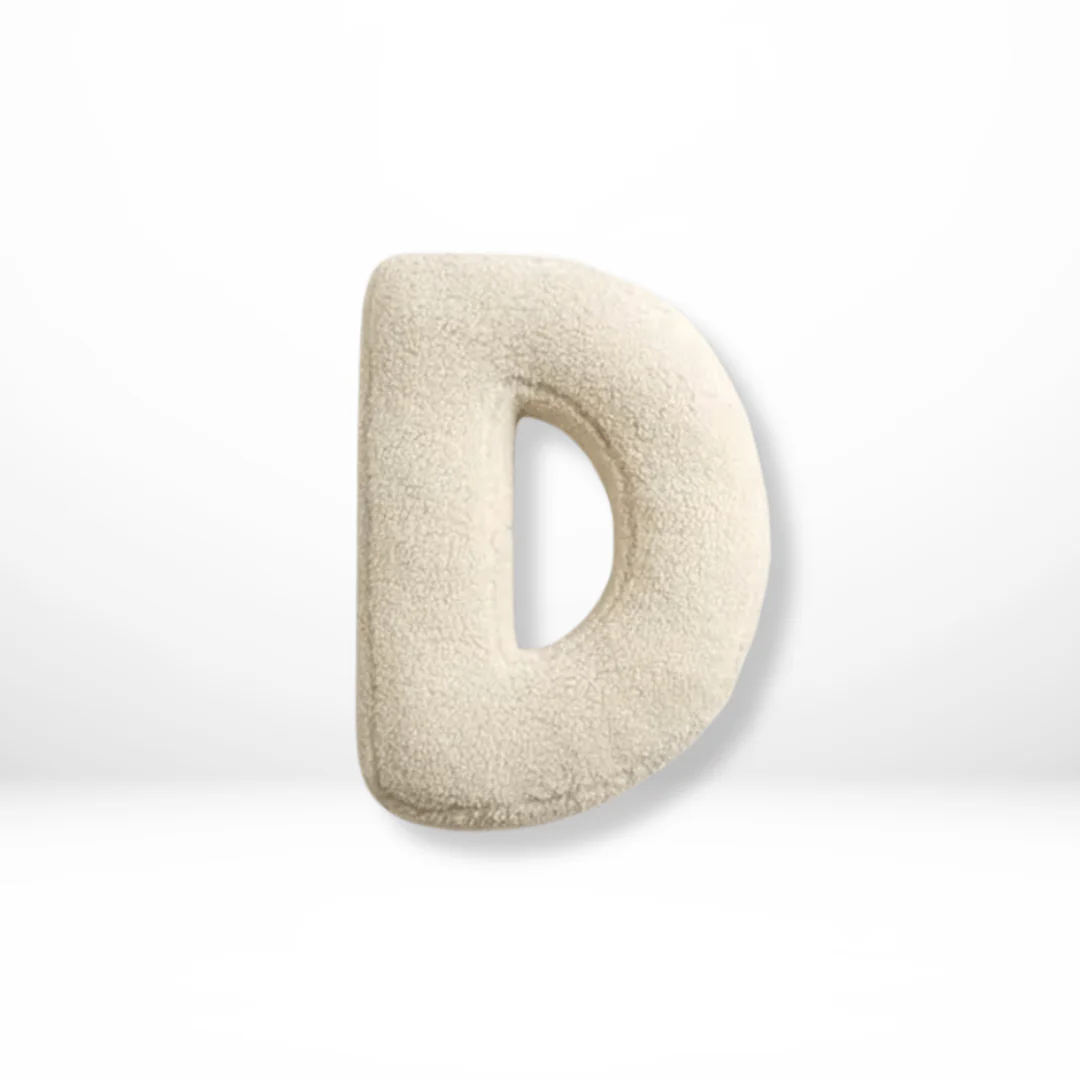 MONOGRA – Velvet Letter Cushion for Personal Home Accents - Image 8