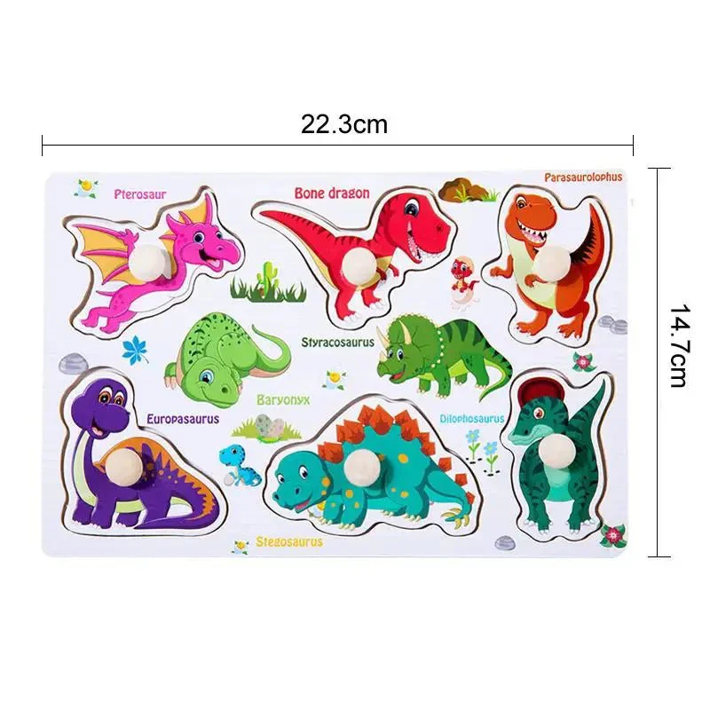 MONTIPUZZ – Montessori Educational Wooden Grasping Toy for Children - Image 9