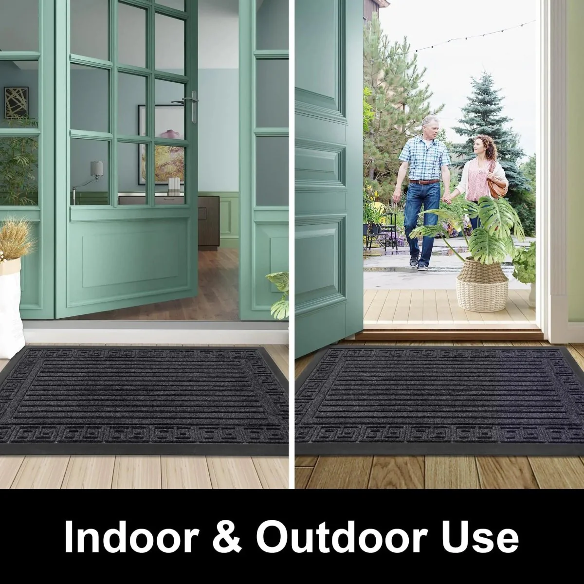MUDCONTROL – Non-slip Rubber Door Mat for Maximum Dirt Absorption - Image 6
