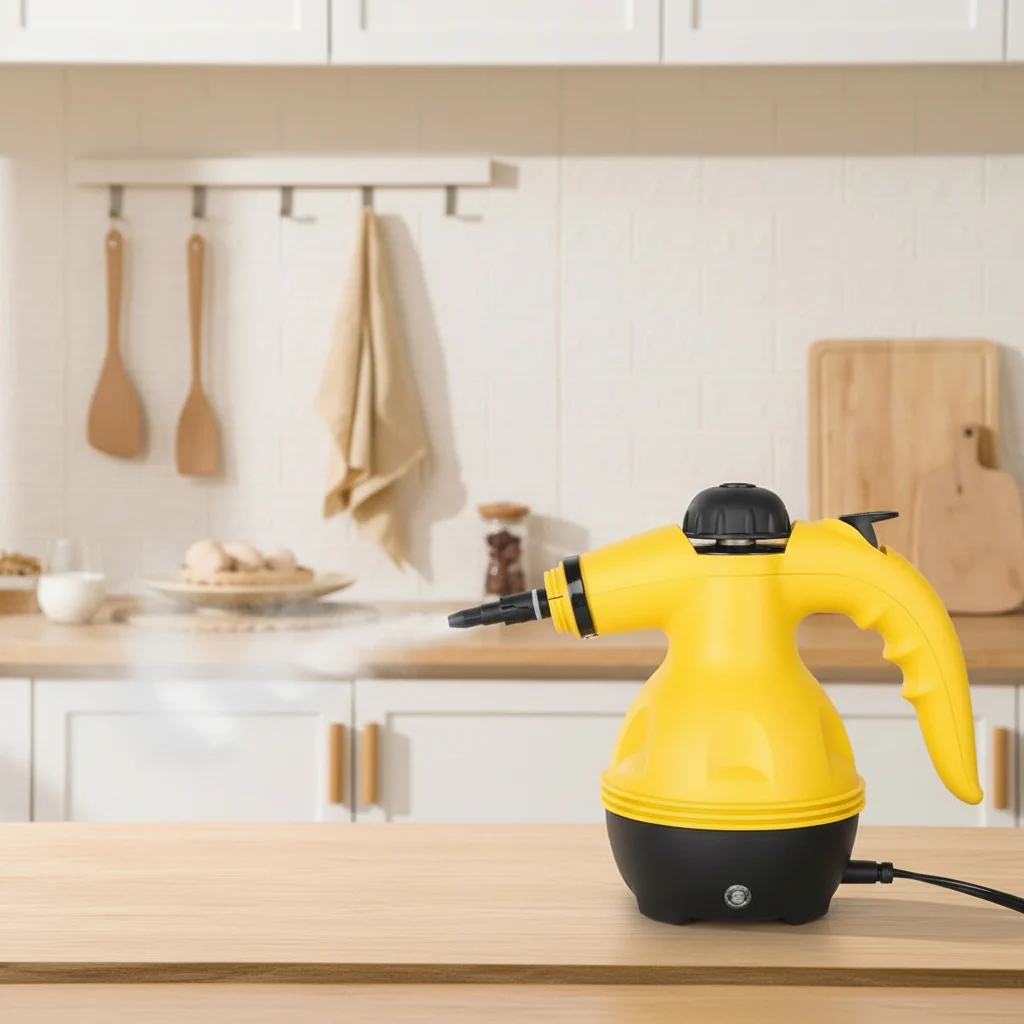 Multifunction Steam Cleaner - Chemical-free steam cleaner with 8 attachments for household, clothes & windows - Image 6