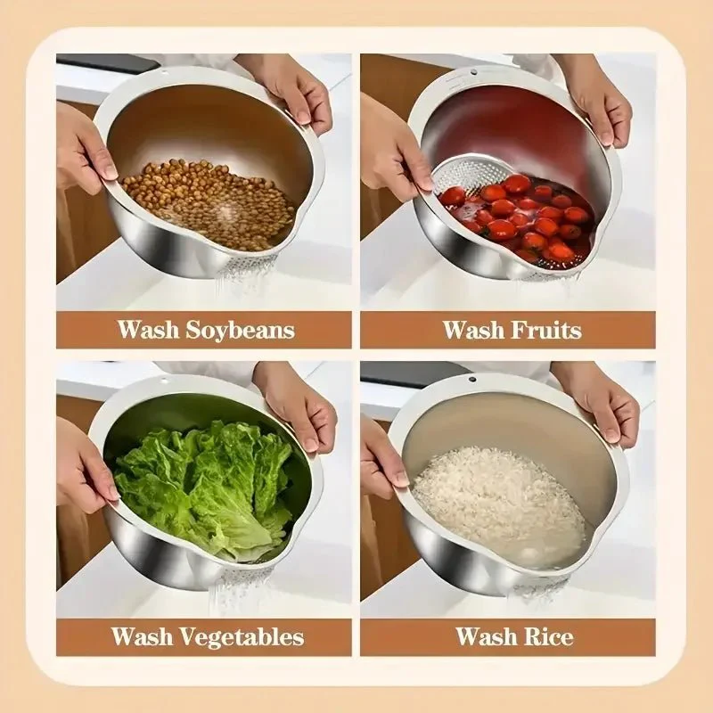 MULTIPURE – Robust sieve bowl for efficient work in the kitchen - Image 9