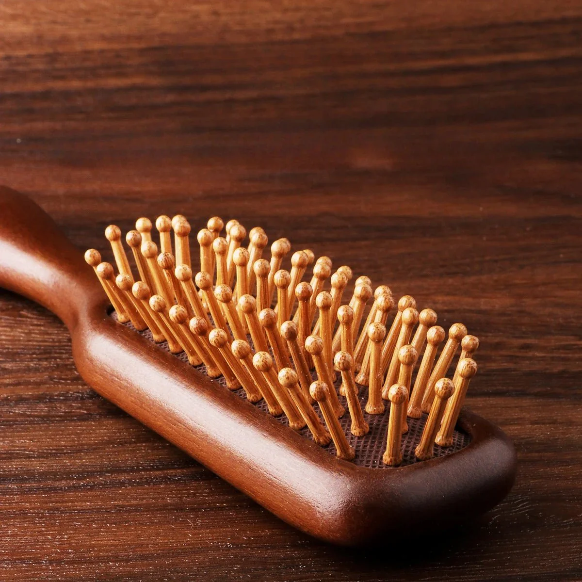 NATUCOMB – Sandalwood Hair Comb Antistatic Scalp Massage Tool for Healthy Hair - Image 4