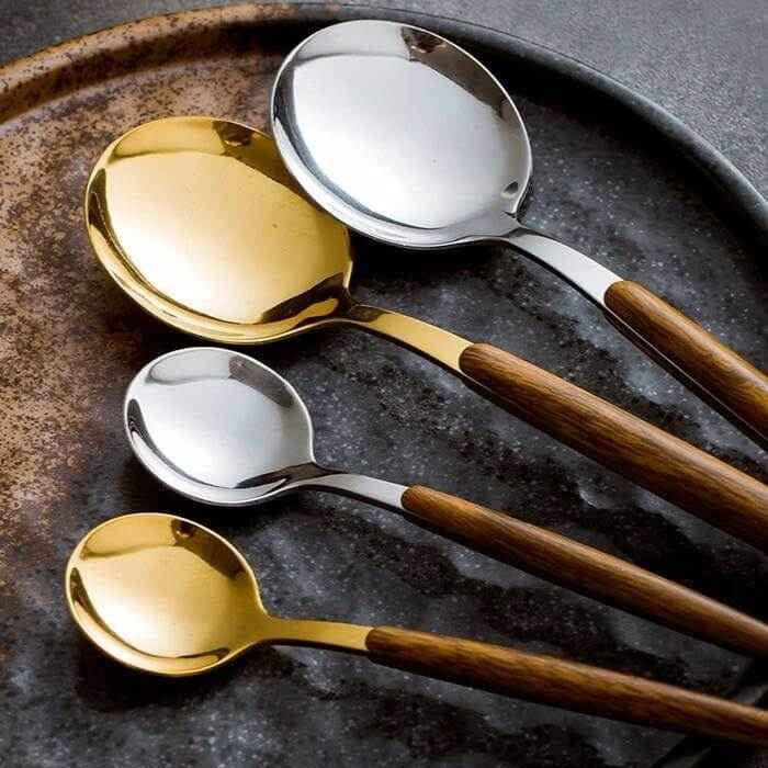 NATURACUT – Premium stainless steel cutlery with wood accent - Image 8