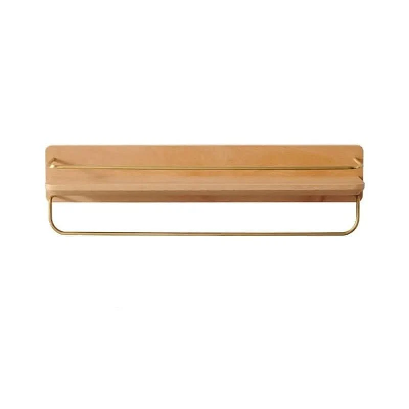 NATURAELLO – Bamboo Wall Coat Rack with Shelf & Sturdy Hooks - Image 8