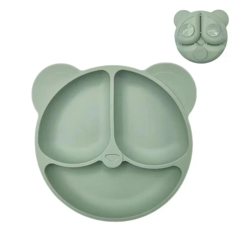 NATURBISS PLATE – Environmentally Friendly Silicone Suction Plate with Cartoon Design (BPA-Free) - Image 6