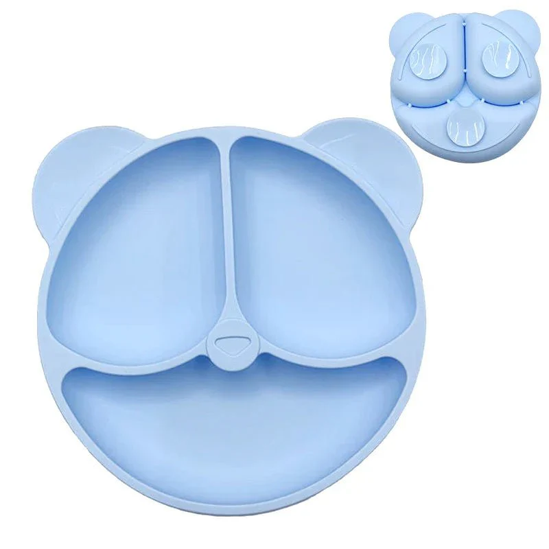 NATURBISS PLATE – Environmentally Friendly Silicone Suction Plate with Cartoon Design (BPA-Free) - Image 7