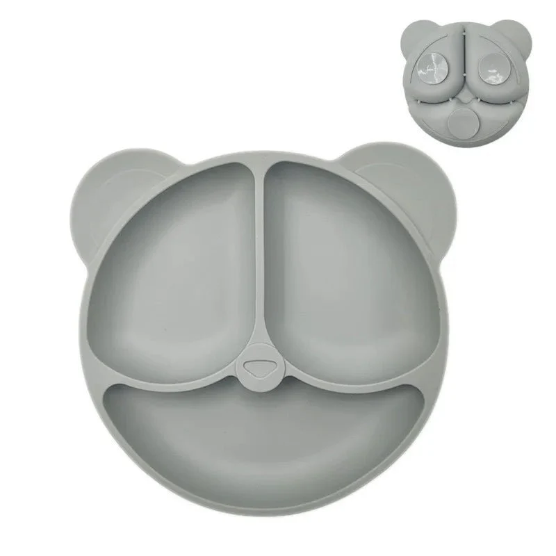 NATURBISS PLATE – Environmentally Friendly Silicone Suction Plate with Cartoon Design (BPA-Free) - Image 9
