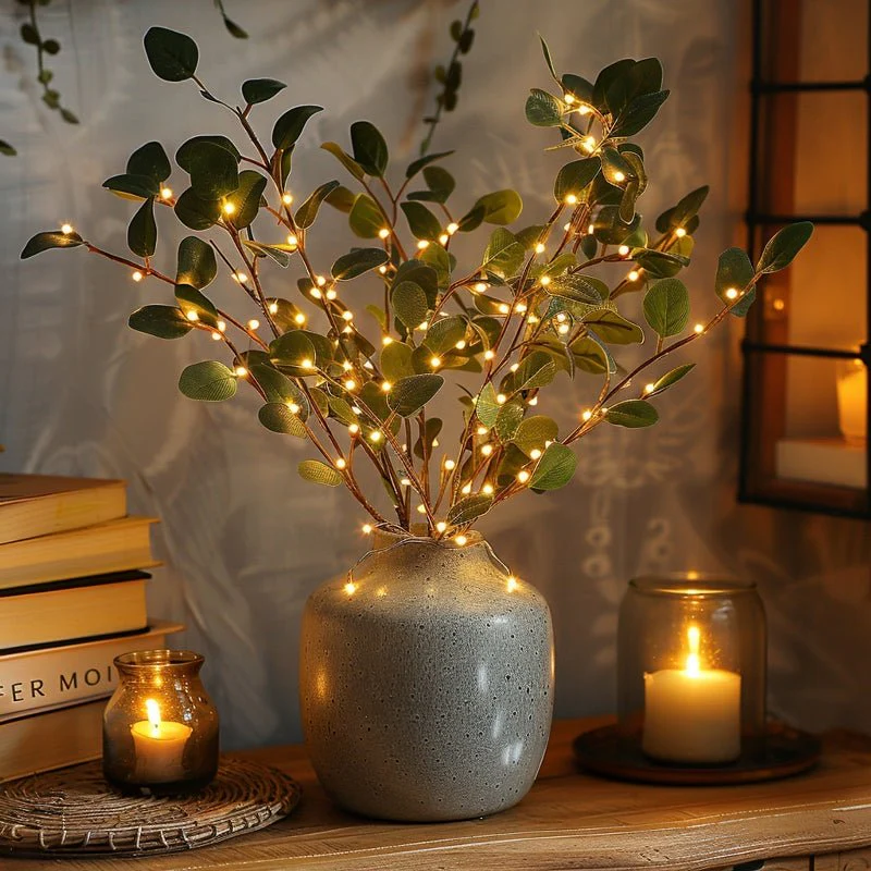NATUREGLOW – Flexible LED branch lamp with warm light tone - Image 3