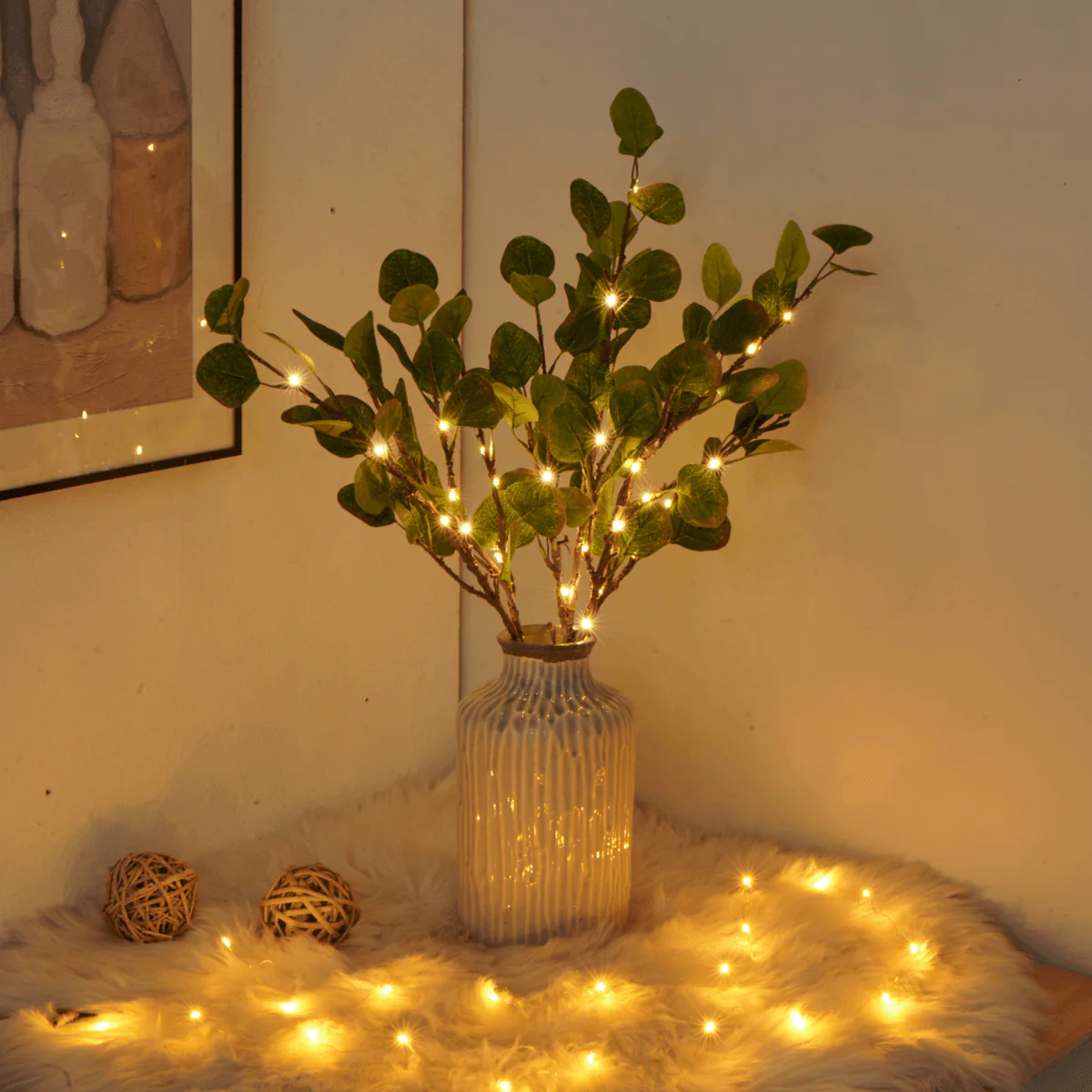 NATUREGLOW – Flexible LED branch lamp with warm light tone - Image 9