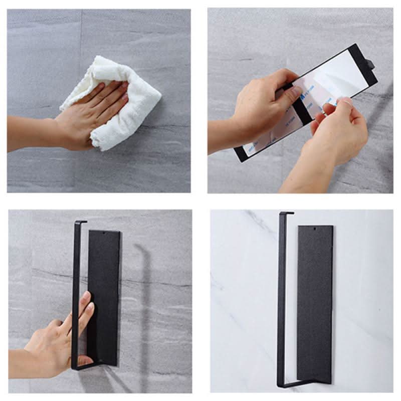 NEATHOLD MOUNT – Robust paper towel holder with iron construction, easy to install - Image 8