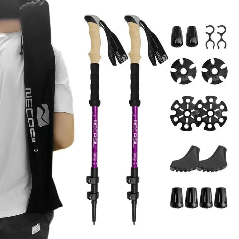 NECASIL Trekking Poles - Collapsible hiking poles for stability and comfort - Image 11