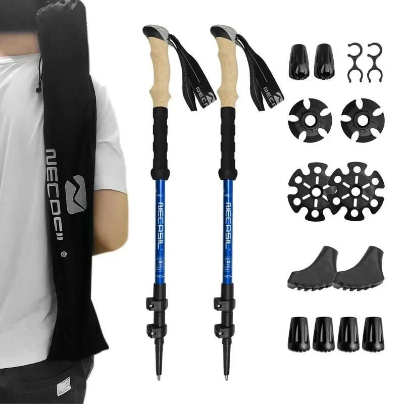 NECASIL Trekking Poles - Collapsible hiking poles for stability and comfort - Image 13