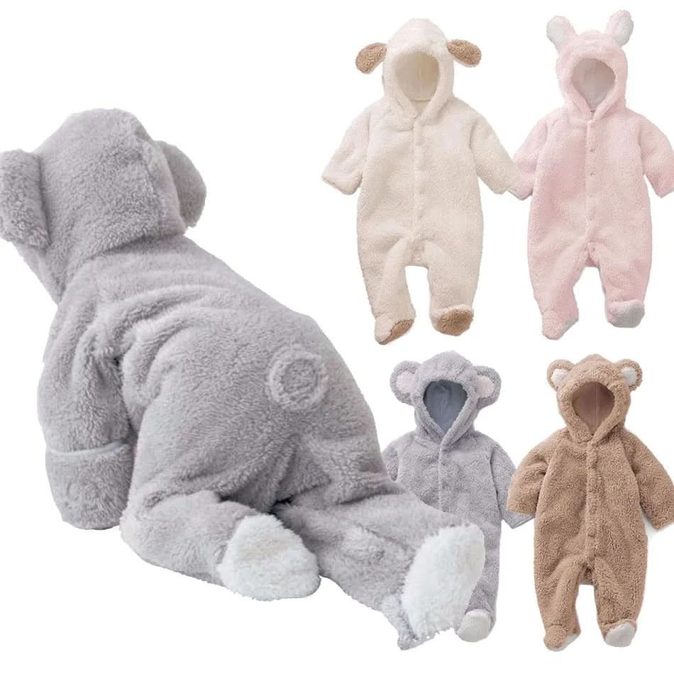 Newborn Cuddle - Super soft & warm animal romper for babies - Image 11