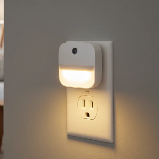 NIGHTBEAM – Energy-saving socket night lights with auto sensor (6-pack)
