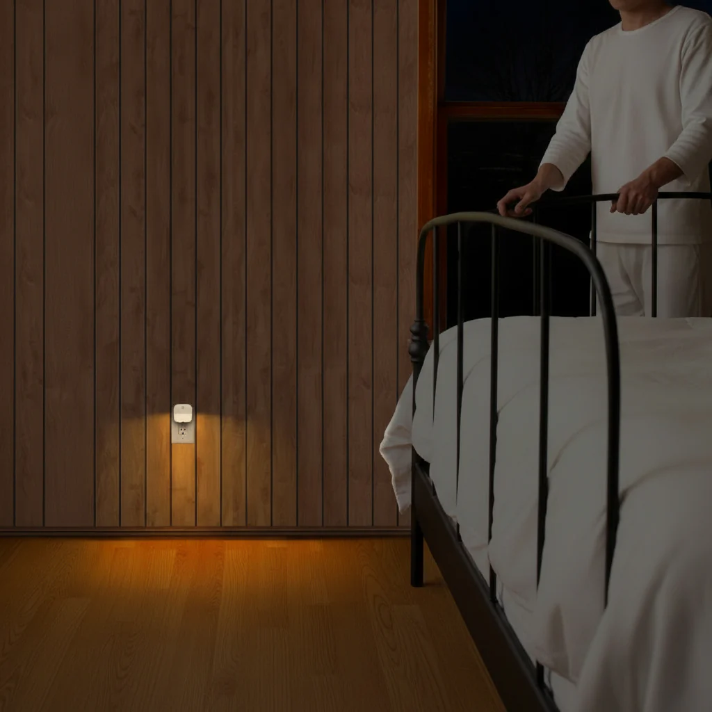 NIGHTBEAM – Energy-saving socket night lights with auto sensor (6-pack) - Image 4