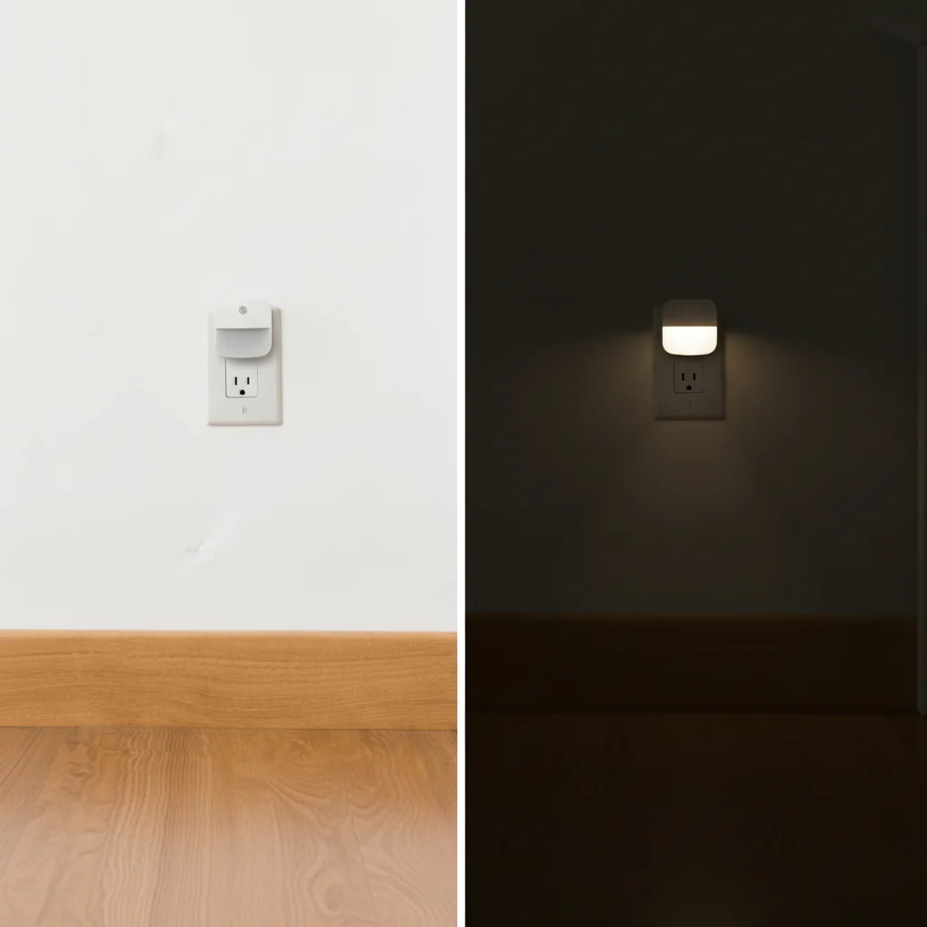 NIGHTBEAM – Energy-saving socket night lights with auto sensor (6-pack) - Image 5