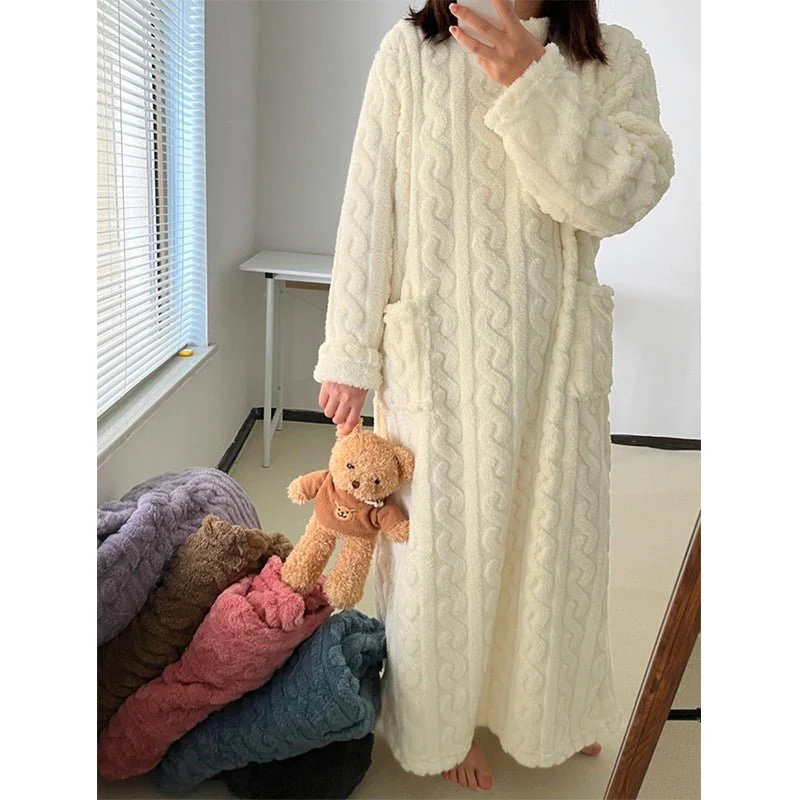 NIGHTGRACE – Classic Cotton Flannel Nightgown with Warm, Elegant Comfort - Image 10