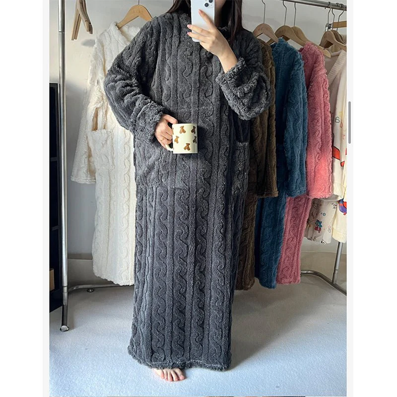 NIGHTGRACE – Classic Cotton Flannel Nightgown with Warm, Elegant Comfort - Image 11