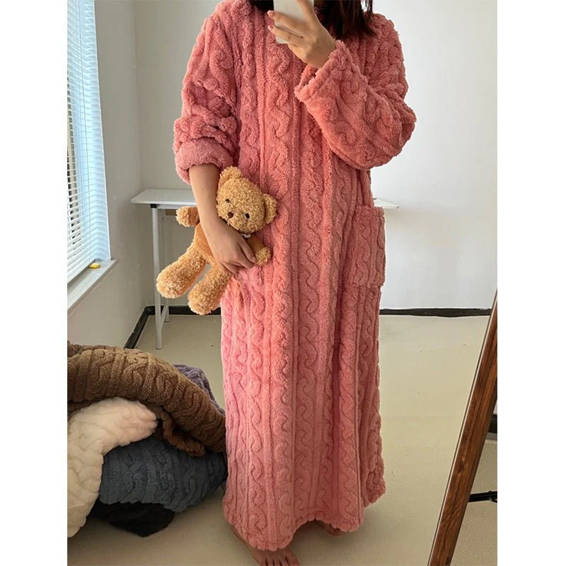 NIGHTGRACE – Classic Cotton Flannel Nightgown with Warm, Elegant Comfort - Image 9