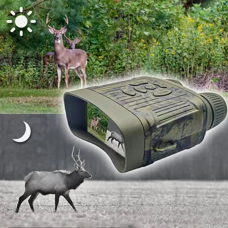 NightPulse Binoculars- Night vision binoculars with 300 m range & recording function - Image 4