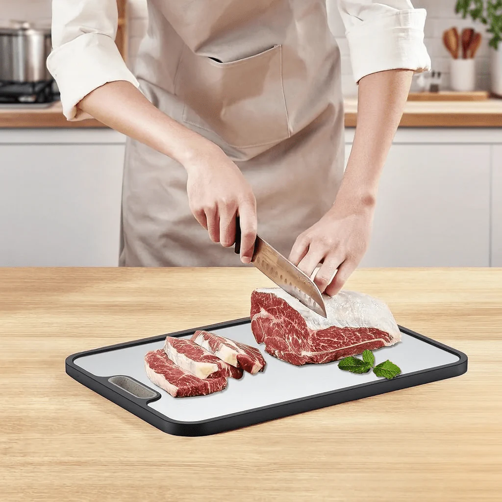 NOBLE CUT Titan Cutting Board – Double-Sided, Non-Slip Prep Surface - Image 2